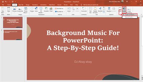 how to add background music to powerpoint and why is it important for presentations